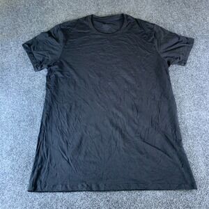 Ethika T-Shirt Mens 2XL Black Cotton Crew Neck Slim Fit Short Sleeve Pullover